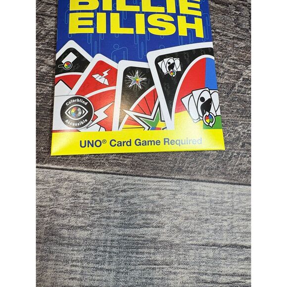 UNO Billie Eilish Add-On Pack | Limited Edition Card Expansion | Mattel 2023 | C - Picture 3 of 3